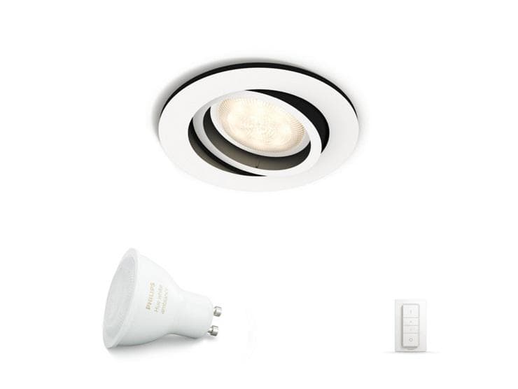 APLICA smart PHILIPS, LED, soclu GU10, putere 5 W, tip lumina alb, 250 lumeni, alimentare 220 - 230 V, "000008718696161074" — miniatură