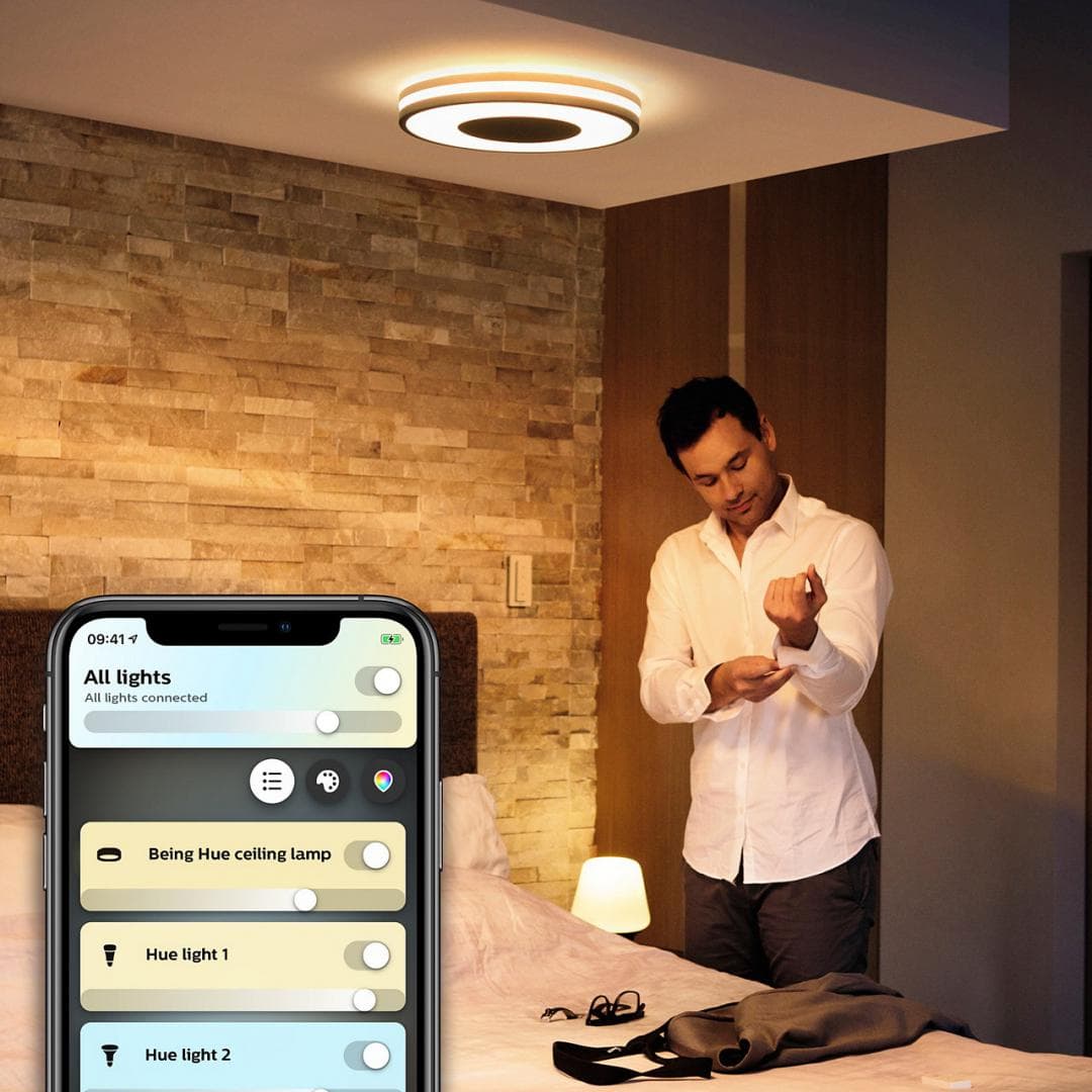 PLAFONIERA smart PHILIPS, LED, soclu integrat, putere 27 W, tip lumina alb, 2400 lumeni, alimentare 220 - 230 V, "000008718696175187" — miniatură