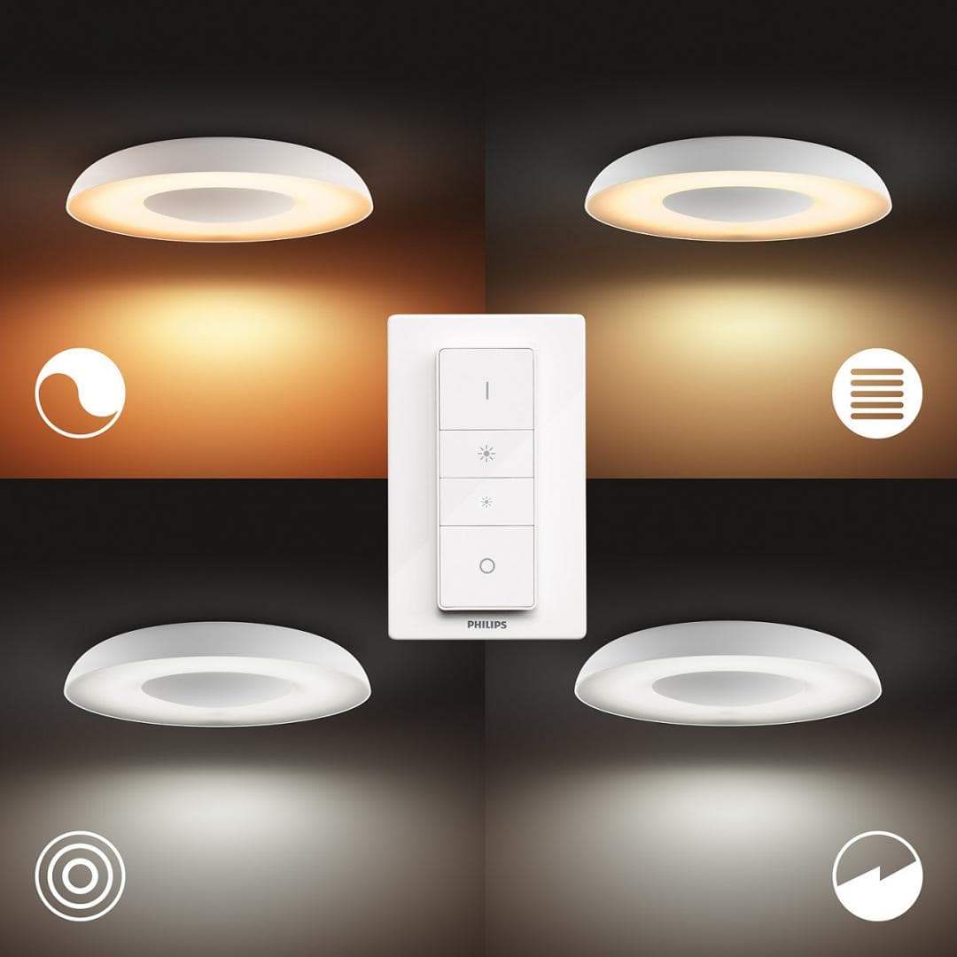 PLAFONIERA smart PHILIPS, LED, soclu integrat, putere 27 W, tip lumina alb, 2400 lumeni, alimentare 220 - 230 V, "000008718696175200" — miniatură