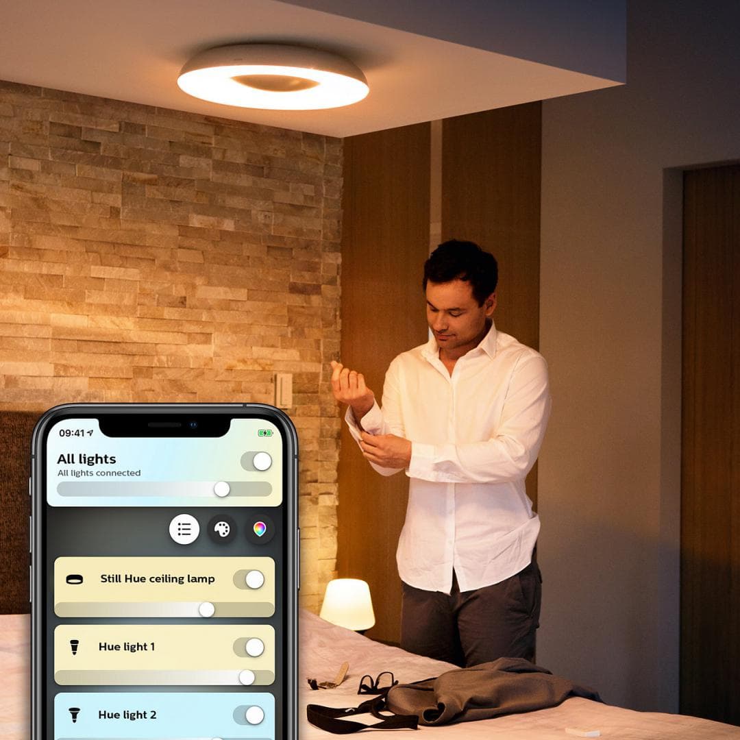 PLAFONIERA smart PHILIPS, LED, soclu integrat, putere 27 W, tip lumina alb, 2400 lumeni, alimentare 220 - 230 V, "000008718696175217" — miniatură