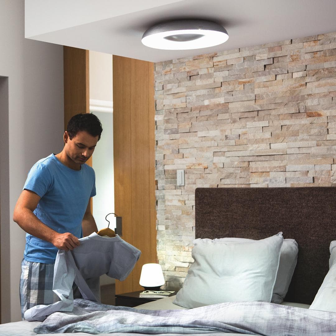 PLAFONIERA smart PHILIPS, LED, soclu integrat, putere 27 W, tip lumina alb, 2400 lumeni, alimentare 220 - 230 V, "000008718696175217" — miniatură