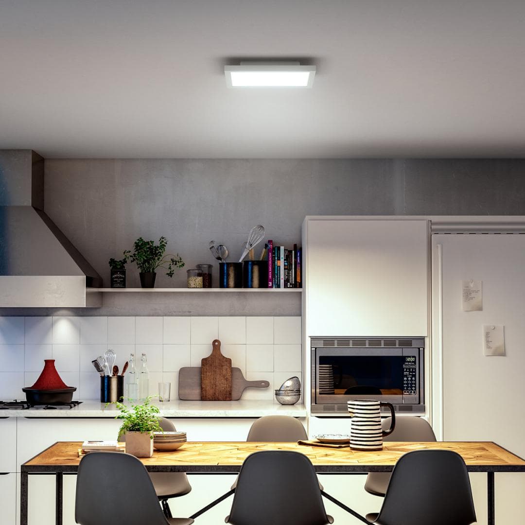 PLAFONIERA smart PHILIPS, LED, soclu integrat, putere 28 W, tip lumina alb, 2200 lumeni, alimentare 220 - 230 V, "000008718696175842" — miniatură