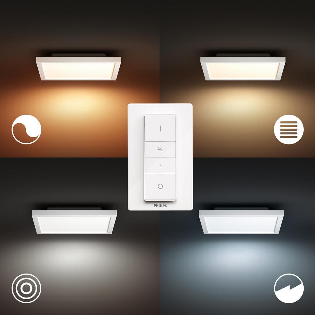 PLAFONIERA smart PHILIPS, LED, soclu integrat, putere 28 W, tip lumina alb, 2200 lumeni, alimentare 220 - 230 V, "000008718696175842" — miniatură