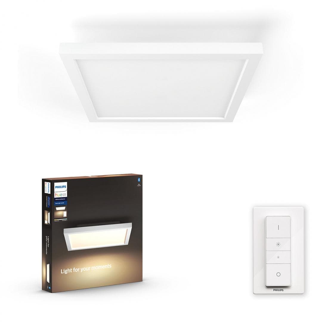 PLAFONIERA smart PHILIPS, LED, soclu integrat, putere 28 W, tip lumina alb, 2200 lumeni, alimentare 220 - 230 V, "000008718696175842"