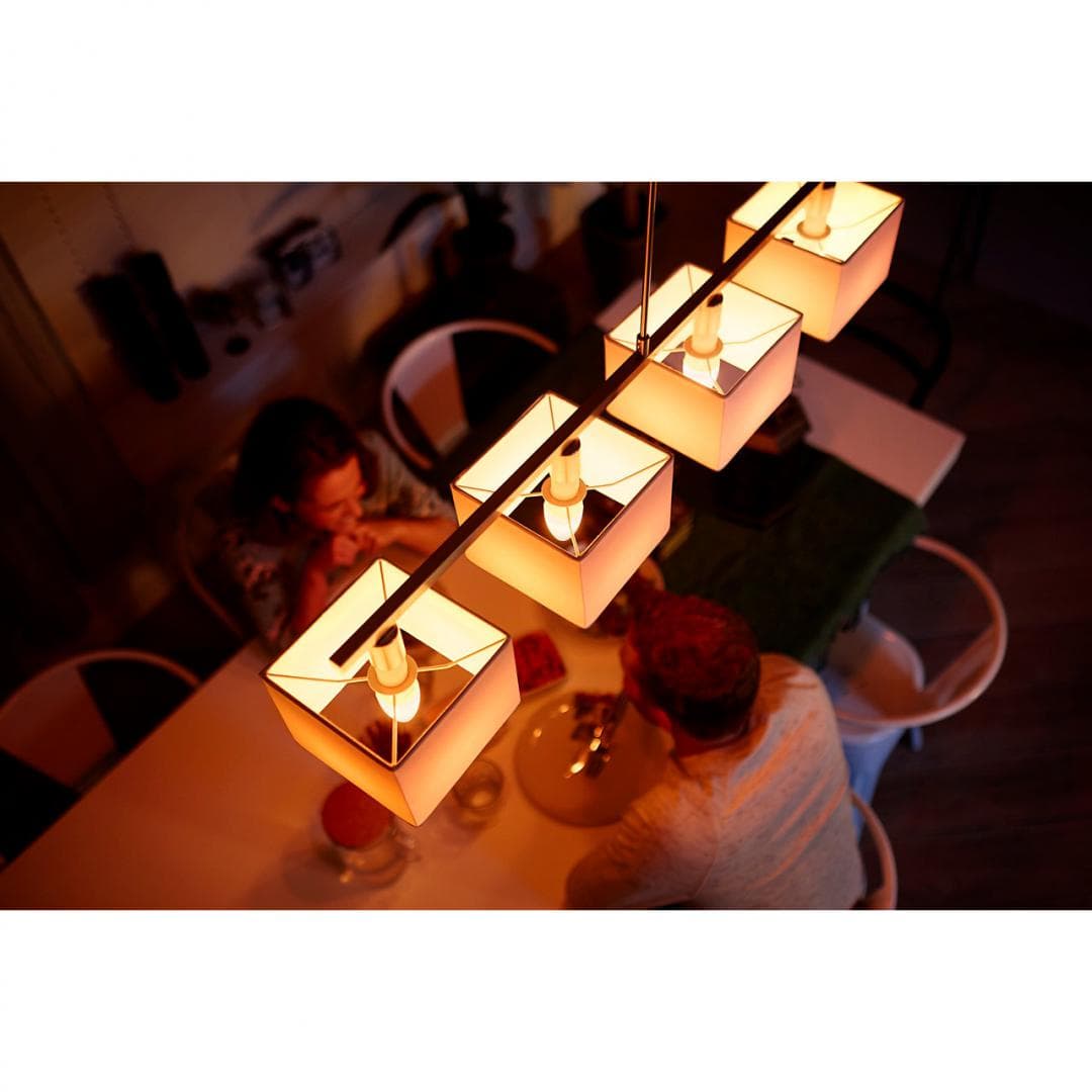 BEC smart LED Philips, soclu E14, putere 6W, forma lumanare, lumina alb calda, alimentare 220 - 240 V, "000008718696695203" — miniatură