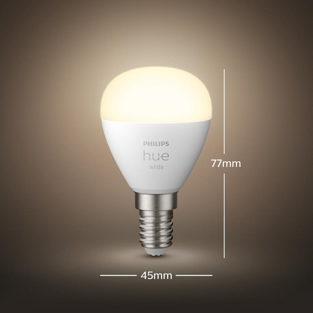 BEC smart LED Philips, soclu E14, putere 5.7W, forma clasic, lumina alb calda, alimentare 220 - 240 V, "000008719514266889" — miniatură