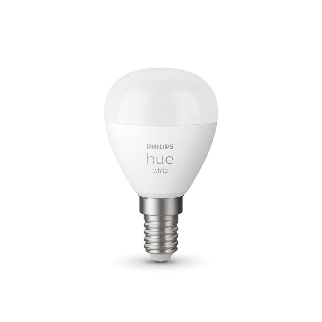 SET 2 becuri smart LED Philips, soclu E14, putere 5.7W, forma clasic, lumina alb, alimentare 220 - 240 V, "000008719514266902" — miniatură