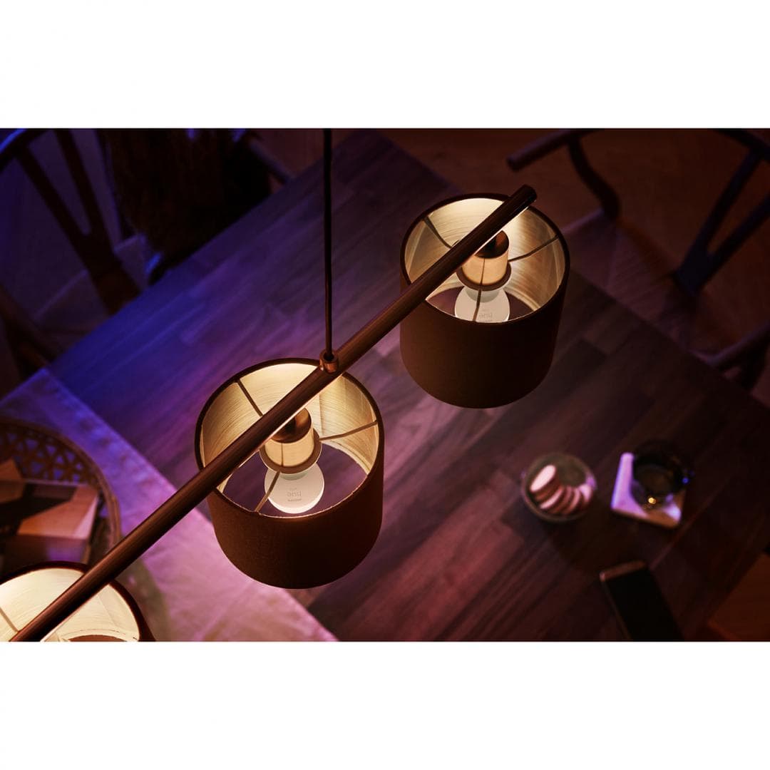 SET 2 becuri smart LED Philips, soclu E14, putere 5.7W, forma clasic, lumina alb, alimentare 220 - 240 V, "000008719514266902" — miniatură