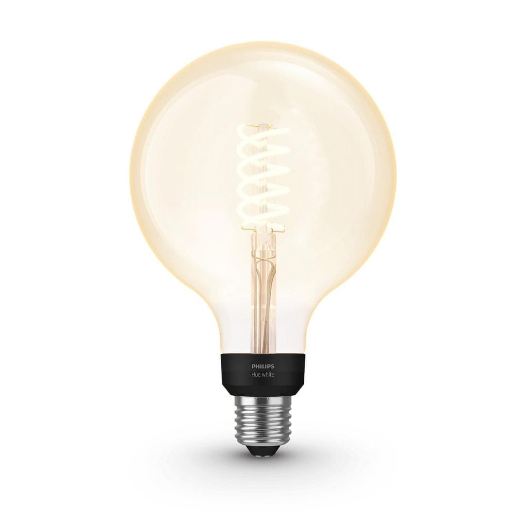 BEC smart LED Philips, soclu E27, putere 7W, forma sferic, lumina alb calda, alimentare 220 - 240 V, "000008719514279131"
