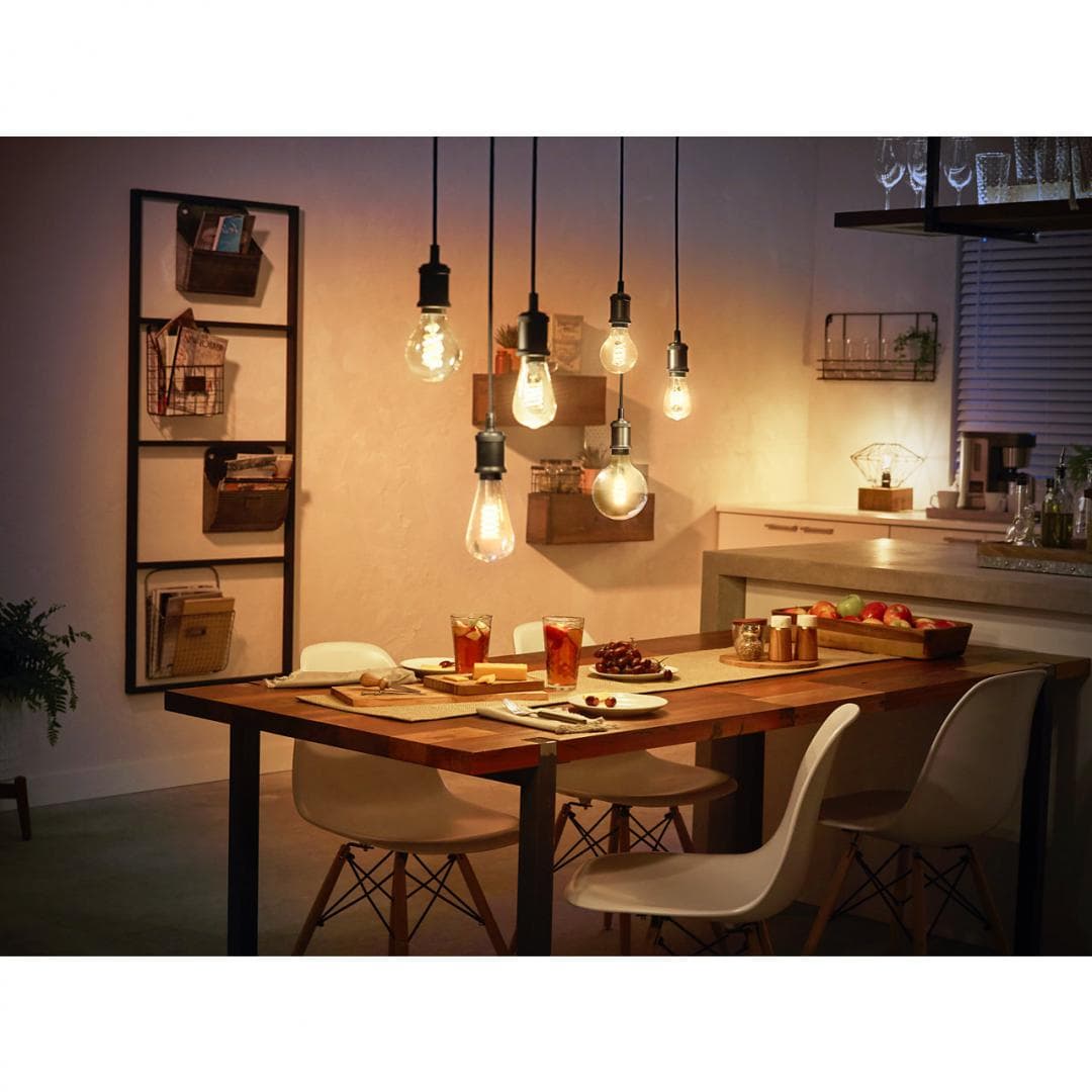 BEC smart LED Philips, soclu E27, putere 7W, forma sferic, lumina alb calda, alimentare 220 - 240 V, "000008719514279131" — miniatură