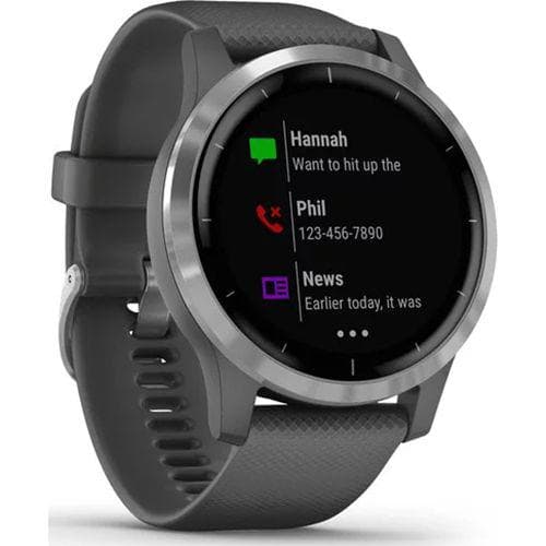 vivoactive 4 Shadow Gray/Silver SEU GM — miniatură