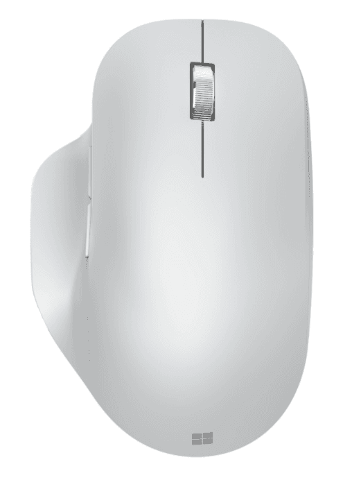 MOUSE MICROSOFT, "Ergo", PC sau NB, wireless, Bluetooth | 2.4GHz, optic, butoane/scroll 4/1, albastru, "222-00024"