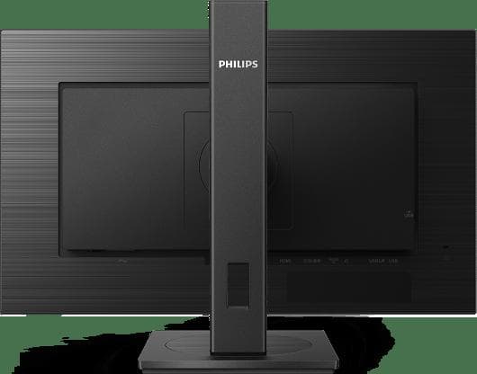 MONITOR PHILIPS 23.8 inch, Multimedia, IPS, Full HD (1920 x 1080), Wide, 350 cd/mp, 4 ms, HDMI, DVI, VGA, DisplayPort, "242B1V/00"