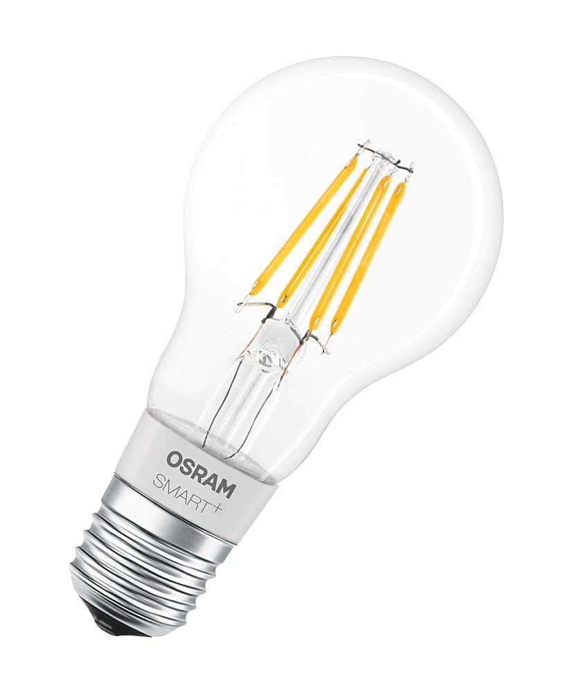 BEC smart LED Osram, soclu E27, putere 5.5W, forma clasic, lumina alb calda, alimentare 220 - 240 V, "000004058075091061"