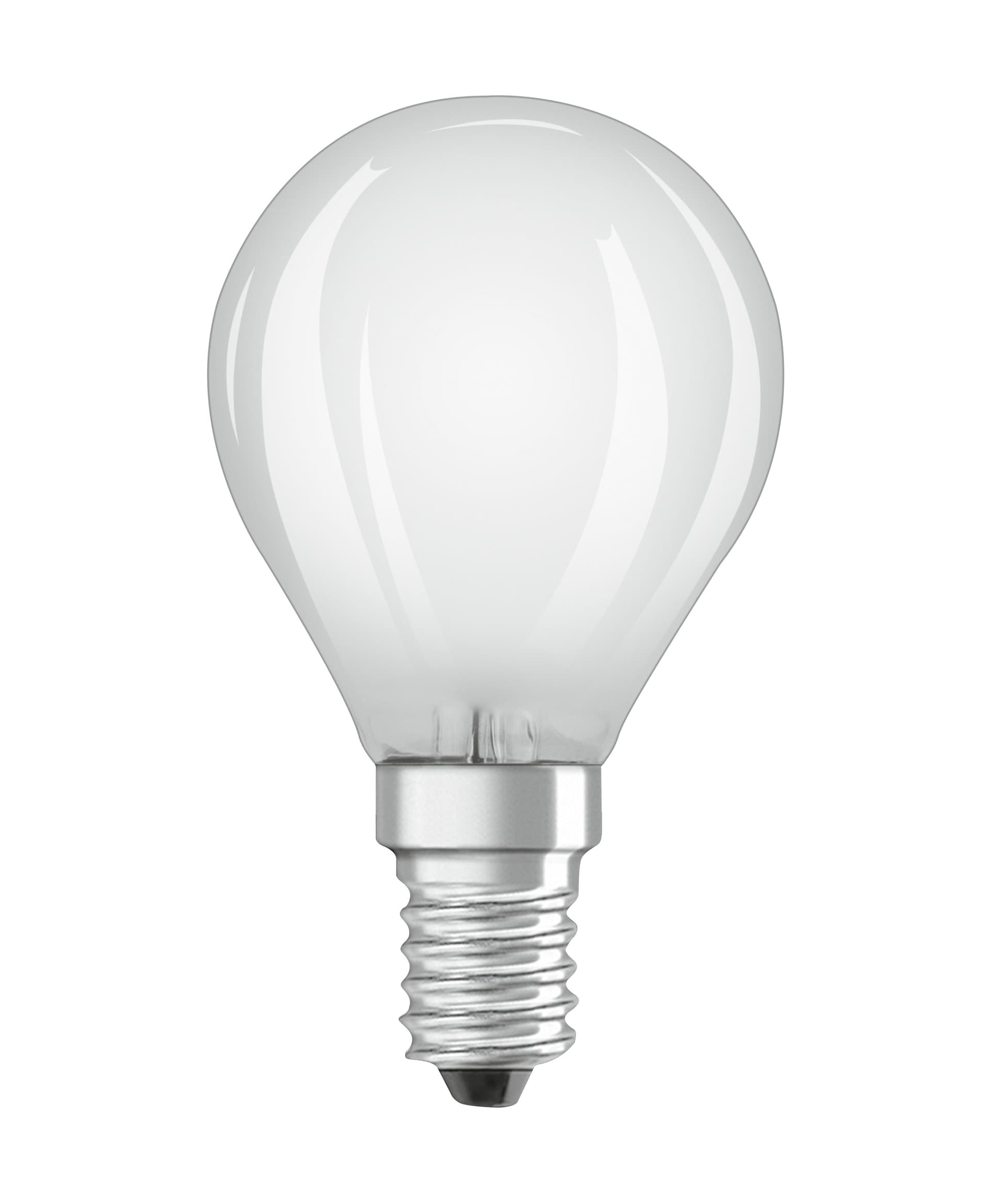 BEC LED Osram, soclu E14, putere 2.5W, forma clasic, lumina alb rece, alimentare 220 - 240 V, "000004058075116436" — miniatură