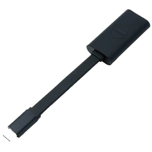 CABLU alimentare si date DELL, pt. smartphone, USB 3.0 (M) la USB Type-C (T), 0.13 m, metal, plastic, negru, "470-ABNE-05" — miniatură