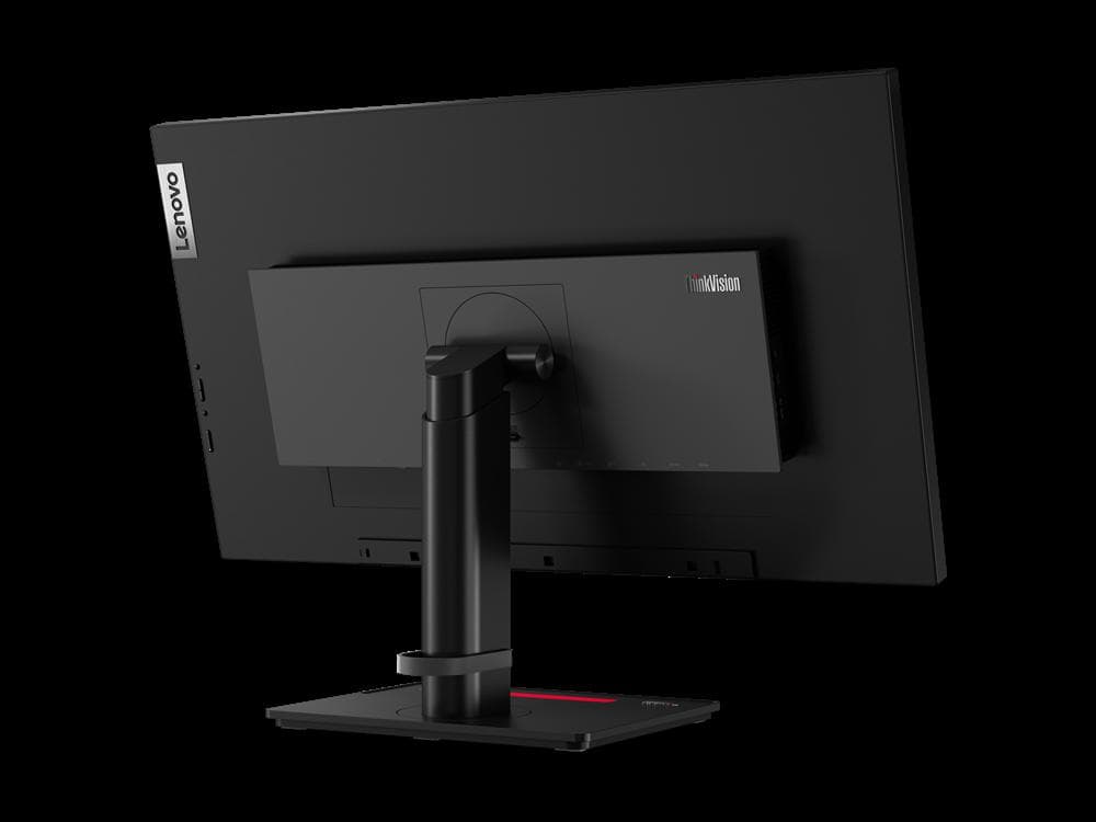 MONITOR LENOVO 27 inch, home, office, IPS, WQHD (2560 x 1440), Wide, 350 cd/mp, 4 ms, HDMI, DisplayPort, "61E9GAT6EU" — miniatură
