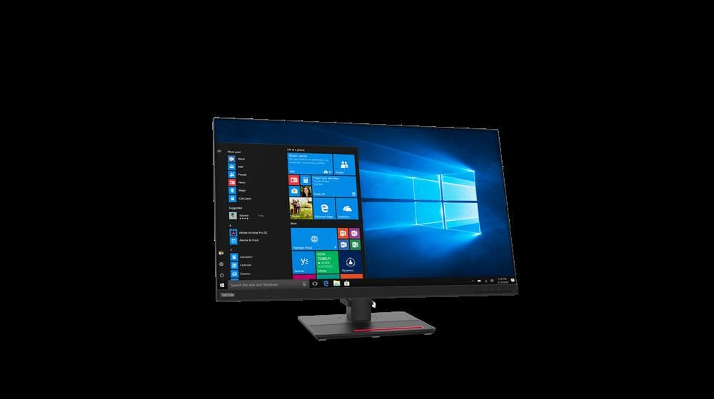 MONITOR LENOVO 32 inch, home, office, IPS, WQHD (2560 x 1440), Wide, 350 cd/mp, 4 ms, HDMI, DisplayPort, "61F1GAT2EU" — miniatură
