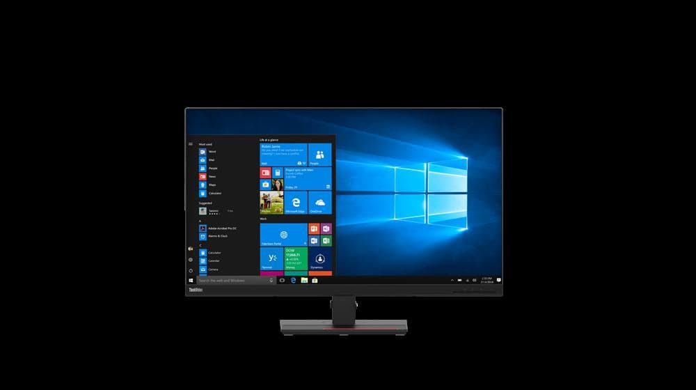 MONITOR LENOVO 32 inch, home, office, IPS, WQHD (2560 x 1440), Wide, 350 cd/mp, 4 ms, HDMI, DisplayPort, "61F1GAT2EU"