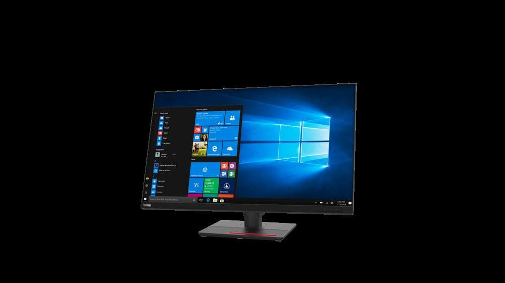 MONITOR LENOVO 32 inch, home, office, IPS, WQHD (2560 x 1440), Wide, 350 cd/mp, 4 ms, HDMI, DisplayPort, "61F1GAT2EU" — miniatură