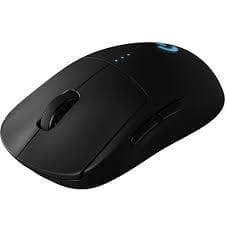 MOUSE LOGITECH, gaming, wireless, 2.4GHz, optic, 25600 dpi, butoane/scroll 6/1, iluminare, butoane programabile, buton selectare viteza, negru, "910-005272"
