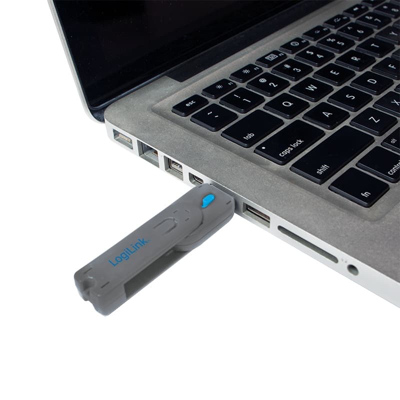 PORT Blocker LOGILINK, USB-A, 1buc. contine 1 cheie, "incuietori de USB" "AU0044" — miniatură