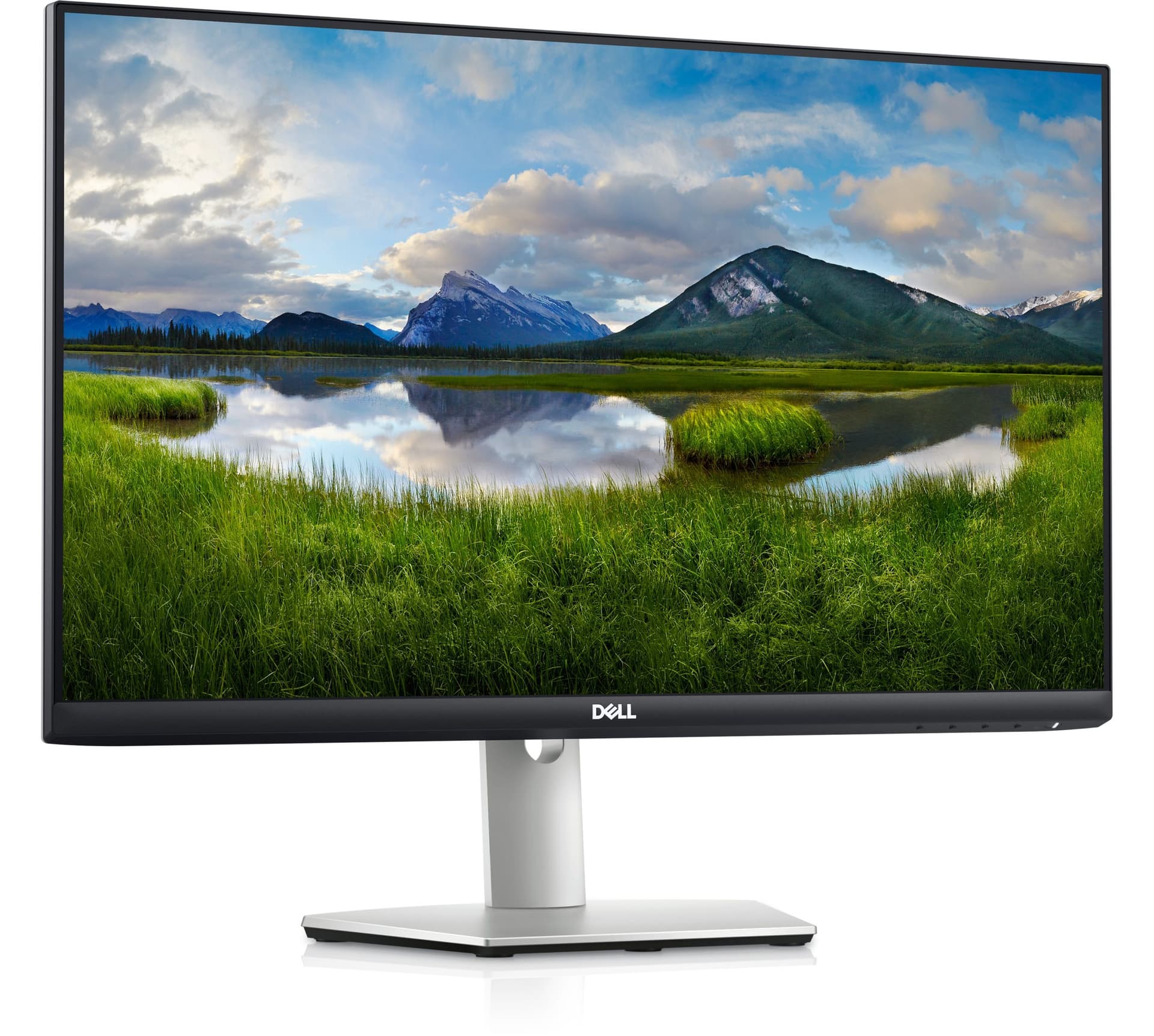 MONITOR DELL 23.8 inch, home, office, IPS, Full HD (1920 x 1080), Wide, 250 cd/mp, 8 ms, HDMI, DisplayPort, "S2421HS-05" — miniatură