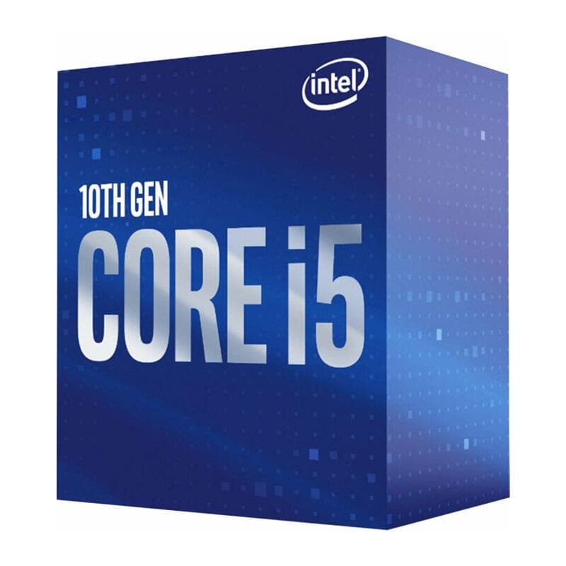 CPU INTEL, skt. LGA 1200 Core i5, i5-10400, frecventa 2.9 GHz, turbo 4.3 GHz, 6 nuclee, putere 65 W, "BX8070110400" — miniatură