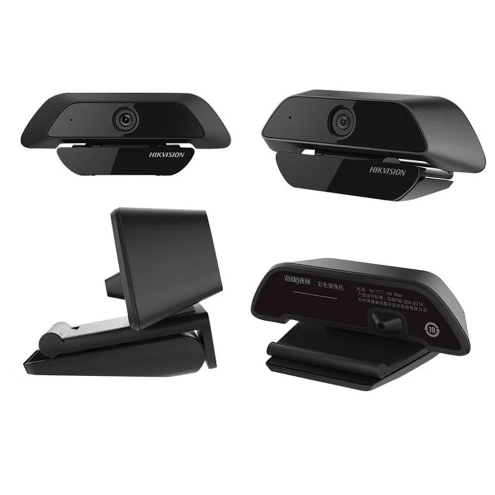 CAMERA WEB Hikvision, Full HD cu rez 1920 x 1080, USB 3.0, microfon, negru, "DS-U12"