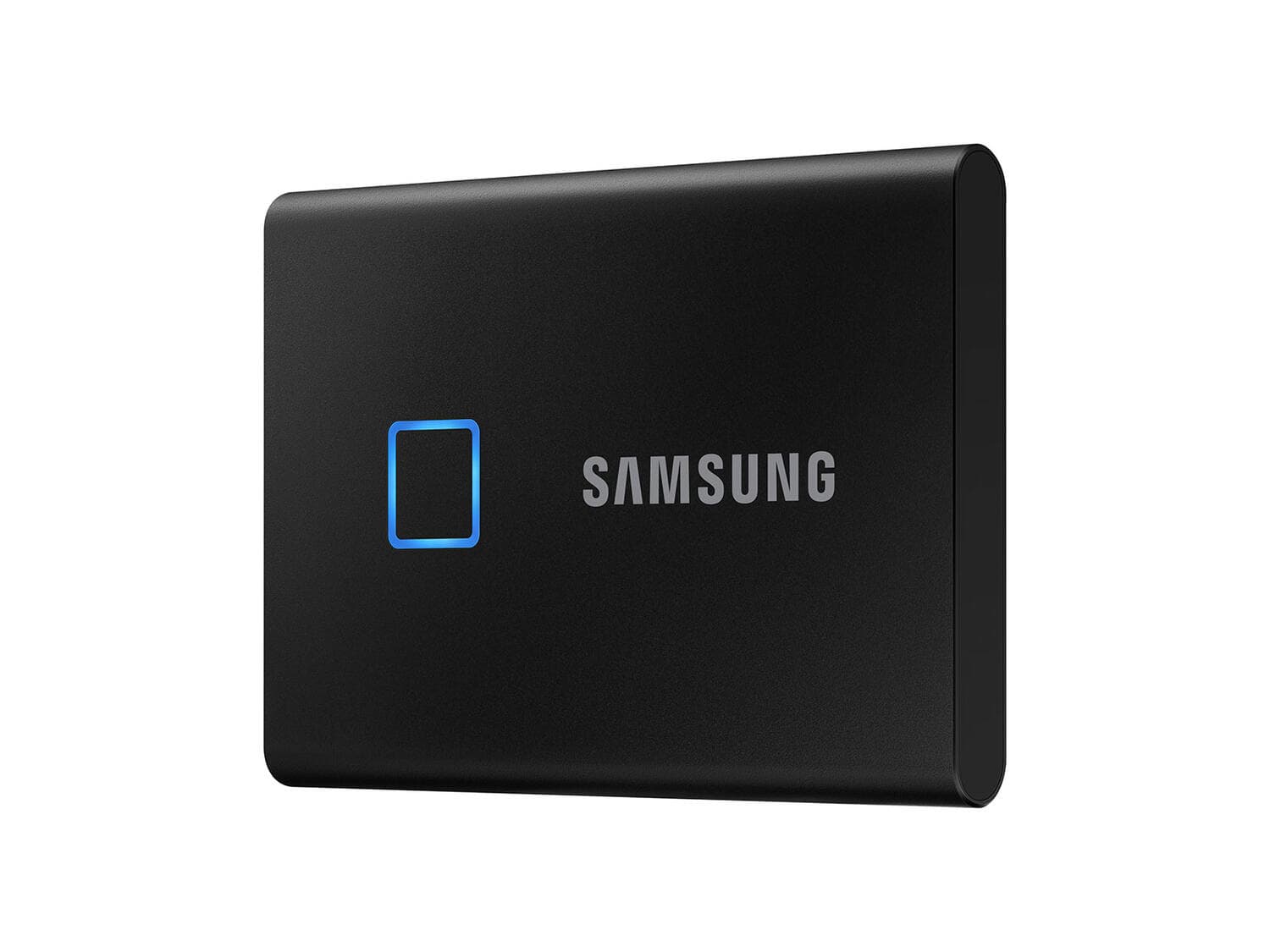 SSD extern SAMSUNG T7 Touch, 2 TB, USB Type C, 3D Nand TLC, R/W: 1050 MB/s, "MU-PC2T0K/WW" — miniatură