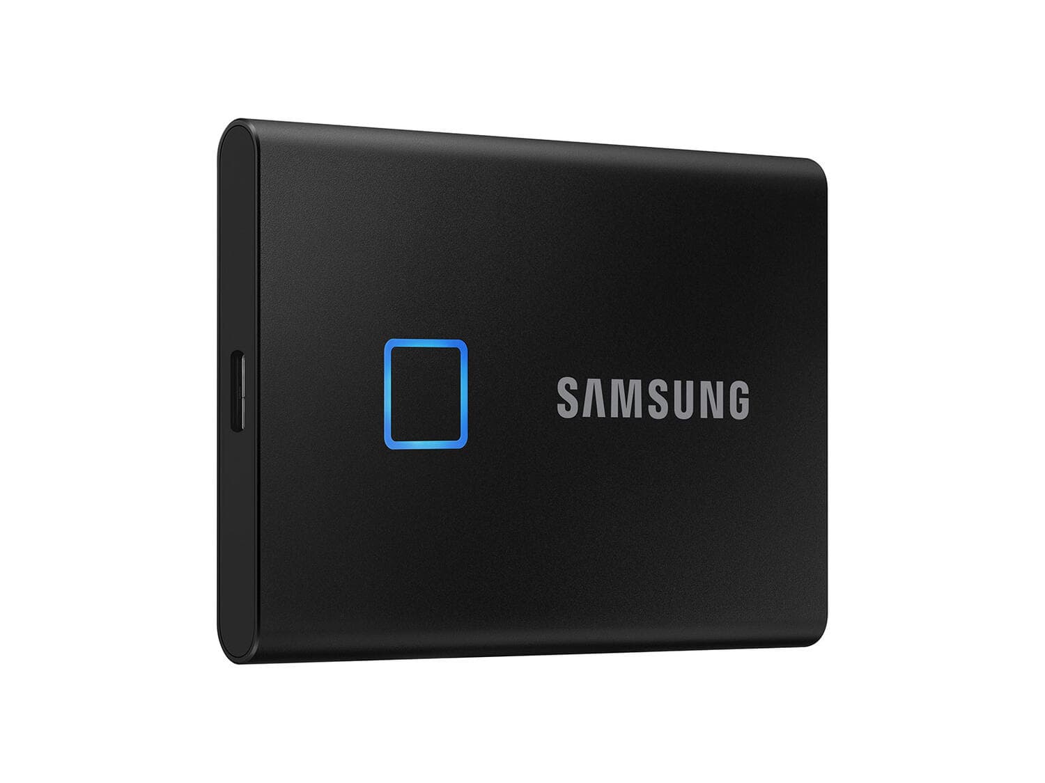SSD extern SAMSUNG T7 Touch, 2 TB, USB Type C, 3D Nand TLC, R/W: 1050 MB/s, "MU-PC2T0K/WW" — miniatură