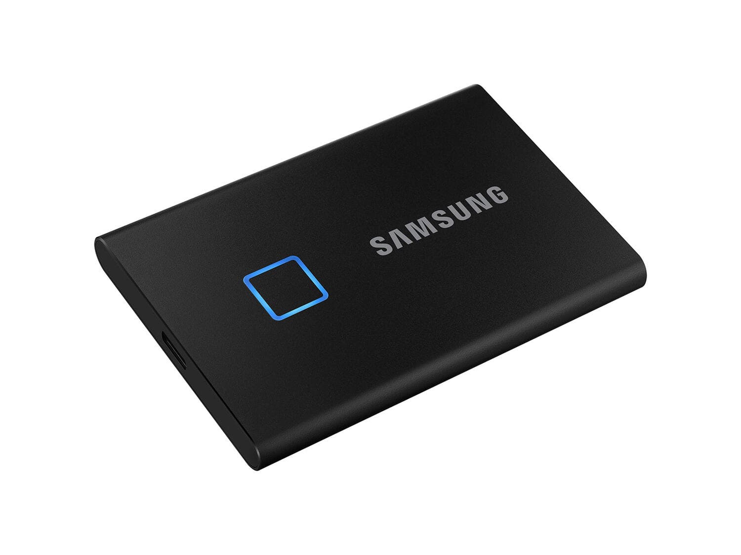 SSD extern SAMSUNG T7 Touch, 2 TB, USB Type C, 3D Nand TLC, R/W: 1050 MB/s, "MU-PC2T0K/WW" — miniatură