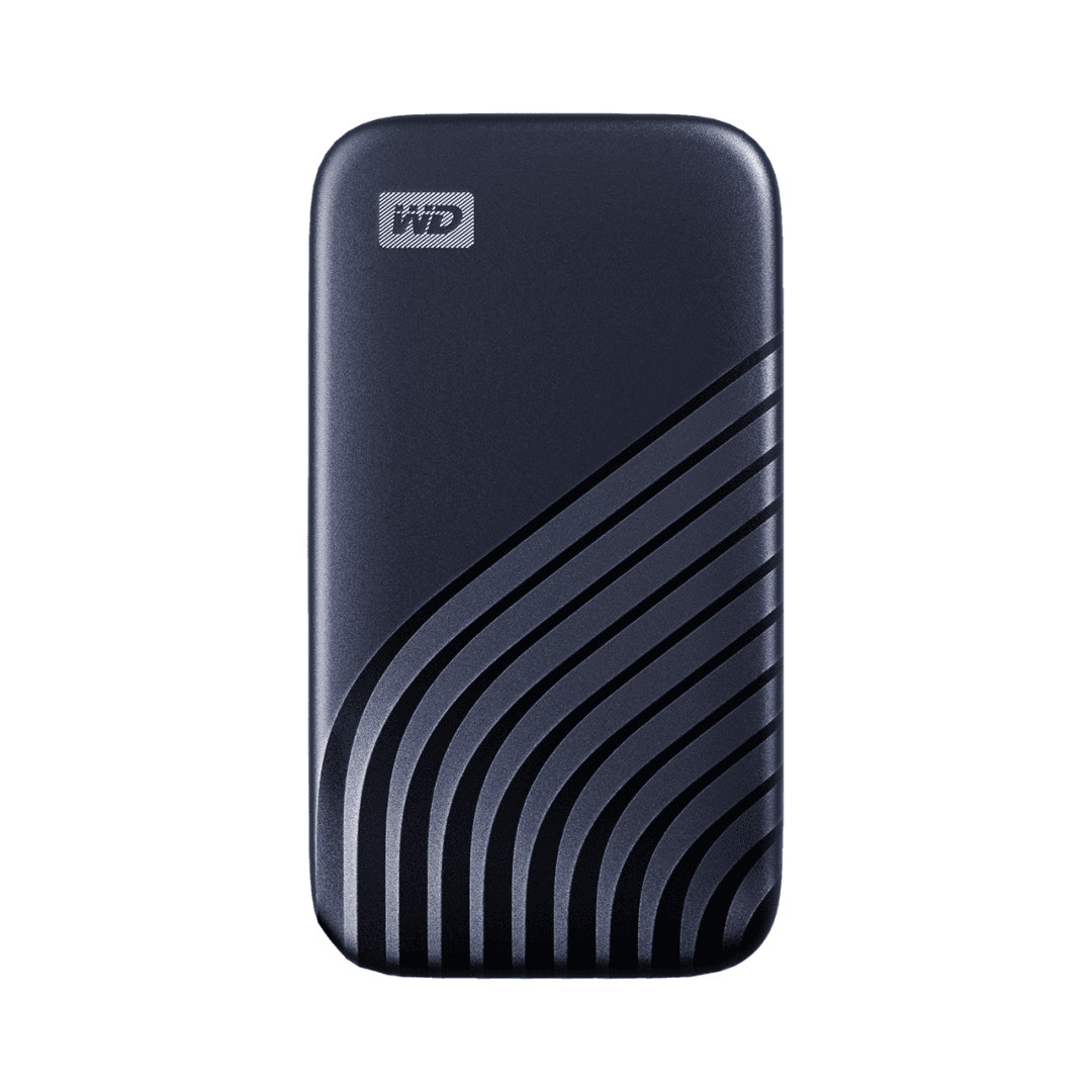 SSD extern WD My Passport, 500 GB, USB 3.2, R/W: 1000 MB/s, "WDBAGF5000ABL-WESN" — miniatură