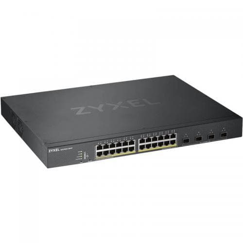 SWITCH ZYXEL, porturi Gigabit x 24, SFP+ x 4, managed, rackabil, carcasa metalica, "XGS1930-28-EU0101F"
