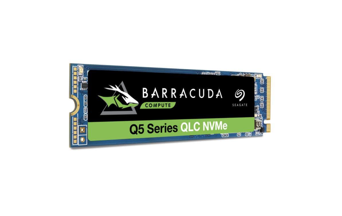 SSD SEAGATE, BARRACUDA, 500GB, M.2, PCIe Gen3.0 x4, 3D QLC Nand, R/W: 2300 MB/s/900 MB/s MB/s, "ZP500CV3A001" — miniatură