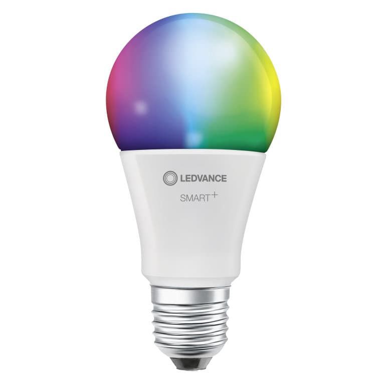 BEC smart LED Osram, soclu E27, putere 9.5W, forma clasic, lumina multicolora, alimentare 220 - 240 V, "000004058075485457" — miniatură
