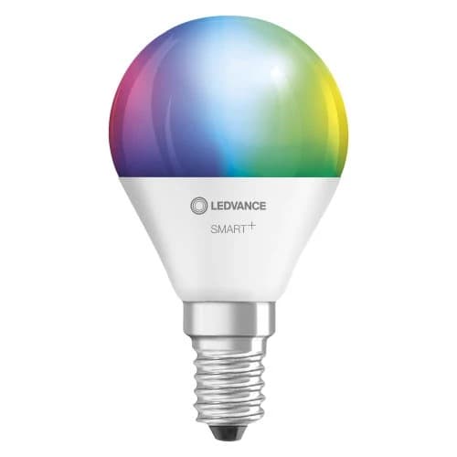 BEC smart LED Osram, soclu E14, putere 5W, forma sferic, lumina multicolora, alimentare 220 - 240 V, "000004058075485631"