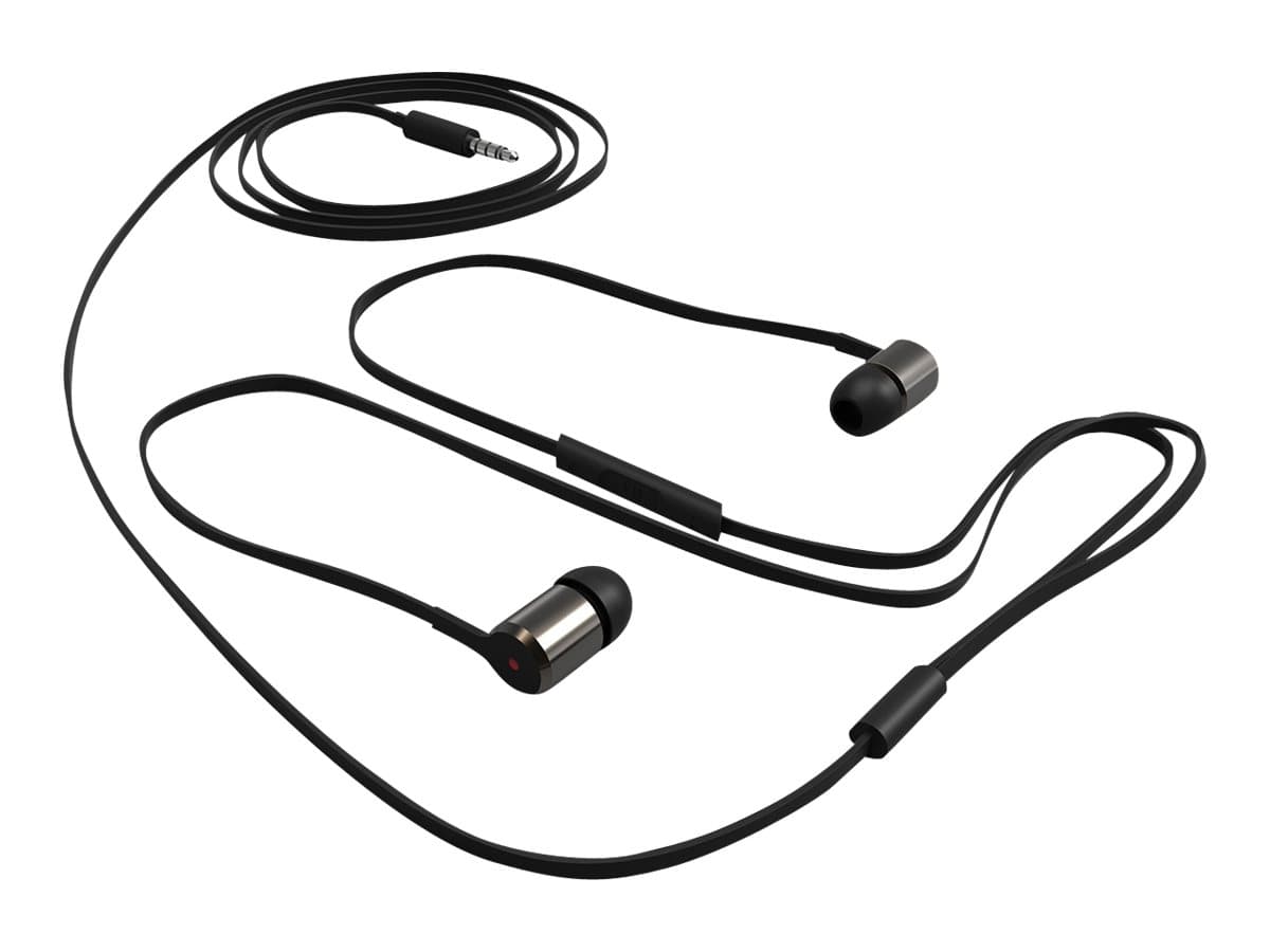 CASTI LENOVO, "Thinkpad X1", cu fir, intraauriculare - butoni, utilizare multimedia, microfon pe fir, conectare prin Jack 3.5 mm, negru, "4XD0K74703" — miniatură