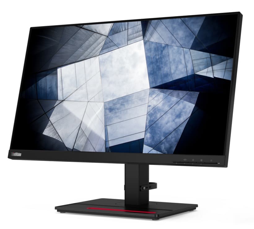 MONITOR LENOVO 23.8 inch, home, office, IPS, WQHD (2560 x 1440), Wide, 300 cd/mp, 4 ms, HDMI, DisplayPort, "61F5GAT1EU" — miniatură