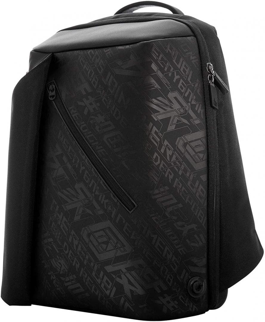 RUCSAC ASUS, pt. notebook de max. 15.6 inch, 1 compartiment, buzunar frontal, buzunar dorsal, waterproof, poliester, negru, "90XB0500-BBP000" — miniatură