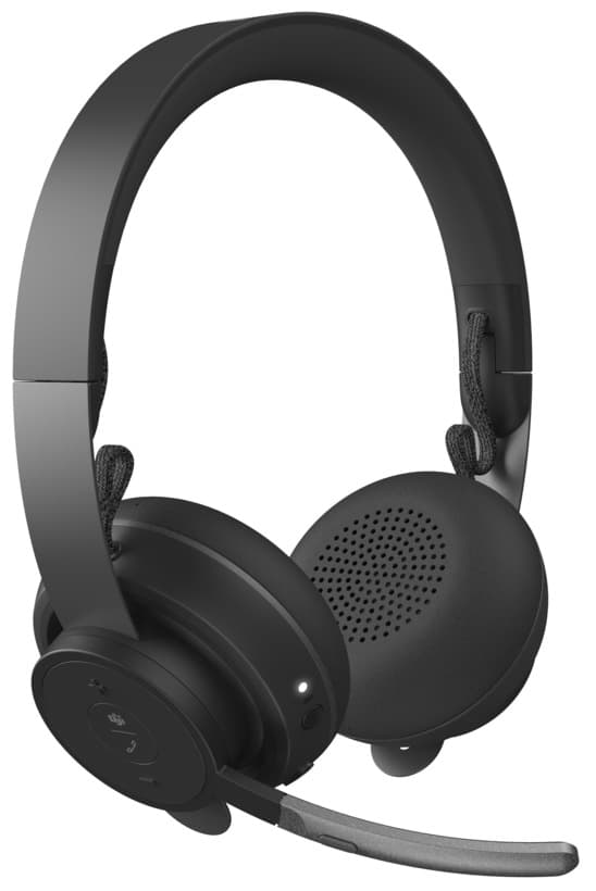 CASTI LOGITECH, wireless, standard, utilizare multimedia, microfon pe brat, conectare prin Bluetooth 5.0, negru, "981-000854" — miniatură