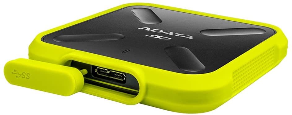 SSD extern ADATA SD700, 512 GB, USB 3.2, R/W: 440 MB/s, "ASD700-512GU31-CYL" — miniatură