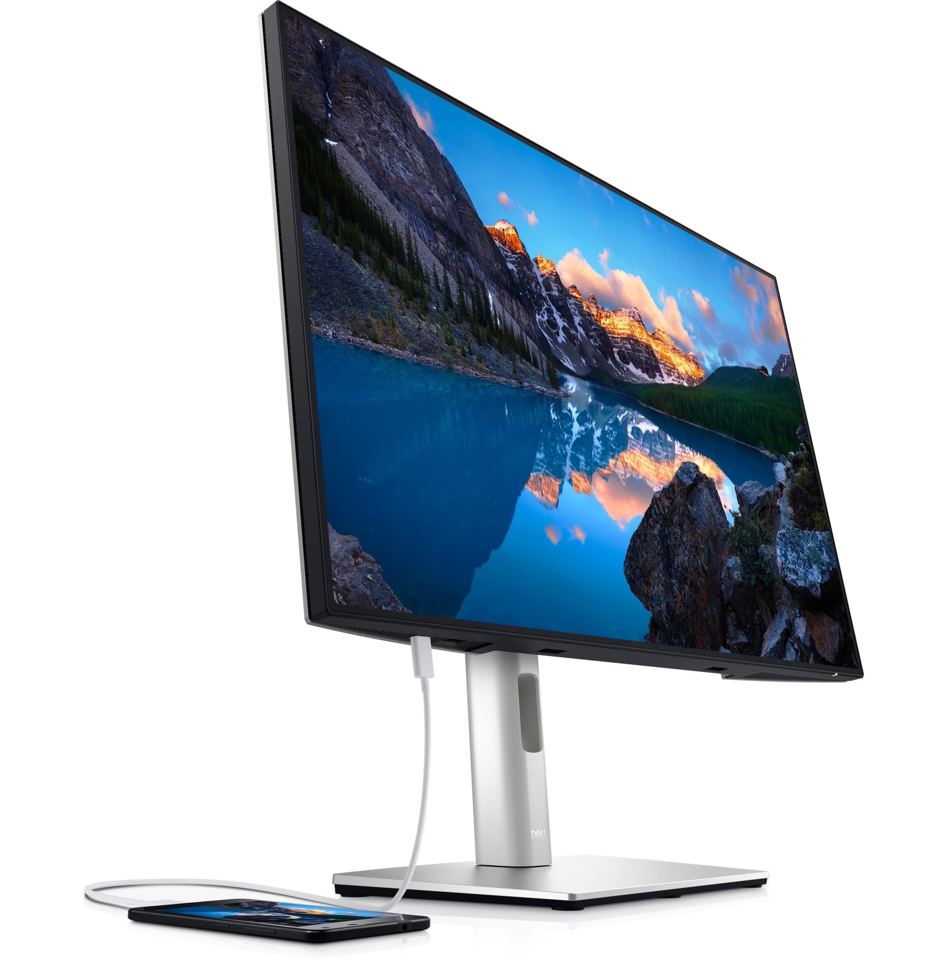 MONITOR DELL 23.8 inch, home, office, LED, Full HD (1920 x 1080), Wide, 350 cd/mp, 8 ms, HDMI, DisplayPort x 2, "U2421E" — miniatură