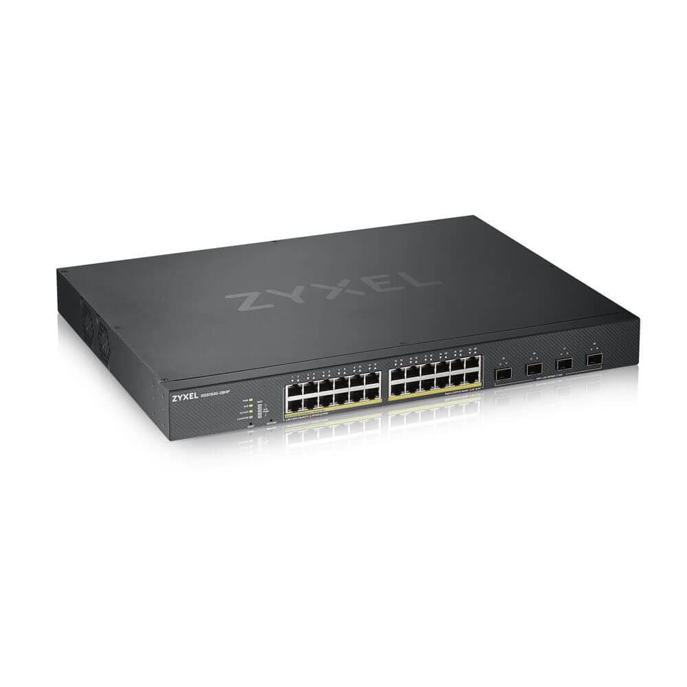 SWITCH PoE ZYXEL, port Gigabit x 24, SFP SFP x 4, managed, rackabil, carcasa metalica, "XGS1930-28HP-EU010"
