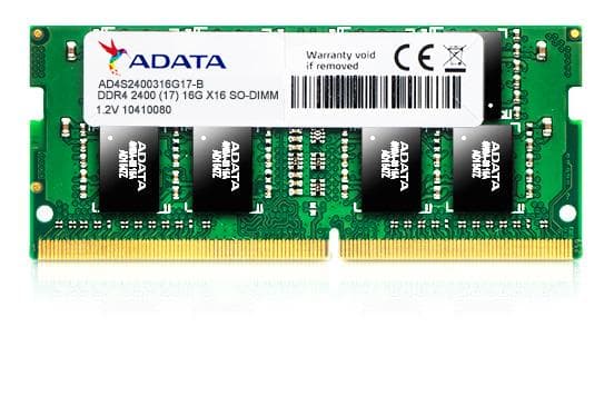 SODIMM ADATA,  4 GB DDR4, 2400 MHz, "AD4S2400W4G17-S"
