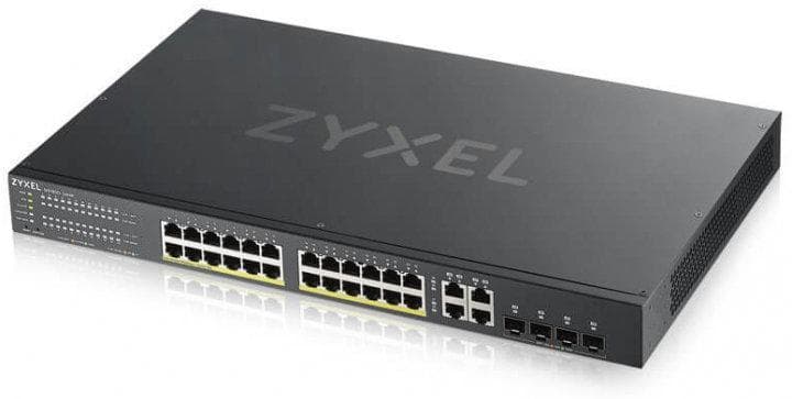 SWITCH PoE ZYXEL, port Gigabit x 28, SFP SFP x 4, managed, rackabil, carcasa metalica, "GS1920-24HPV2-EU0101F"