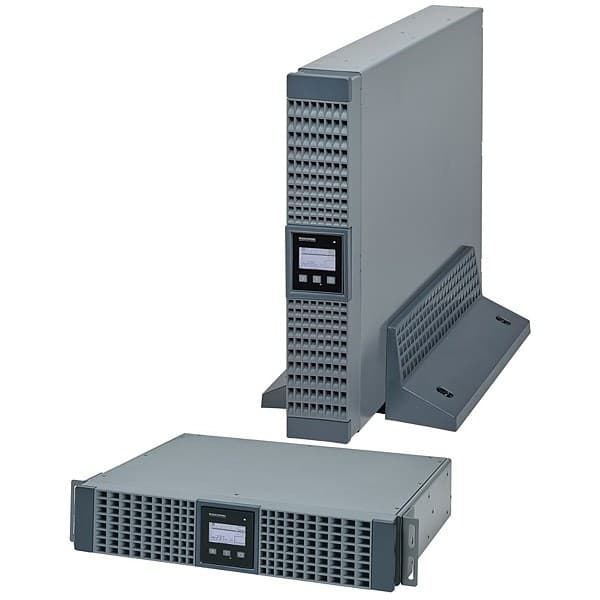 UPS Socomec "NETSYS RT2 1700", Online, Tower/rack, 1200 W, fara AVR, IEC x 6, display LCD, back-up 1 - 10 min. "NRT2-U1700"