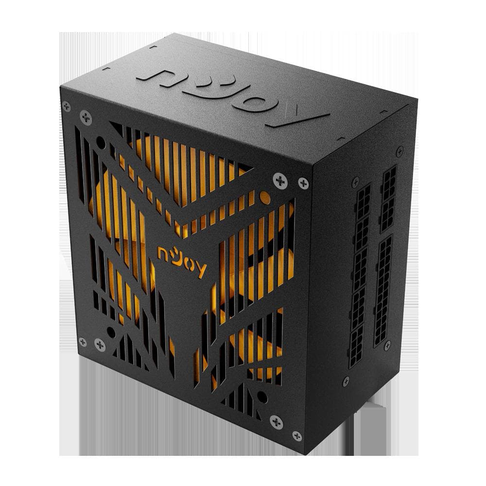 SURSA SURSA NJOY Alpha 850, 850 W, modulara, ATX 12V V2.3, fan 140 mm x 1, 80 Plus Gold, "PSAT4085A4MCDCO01B" — miniatură