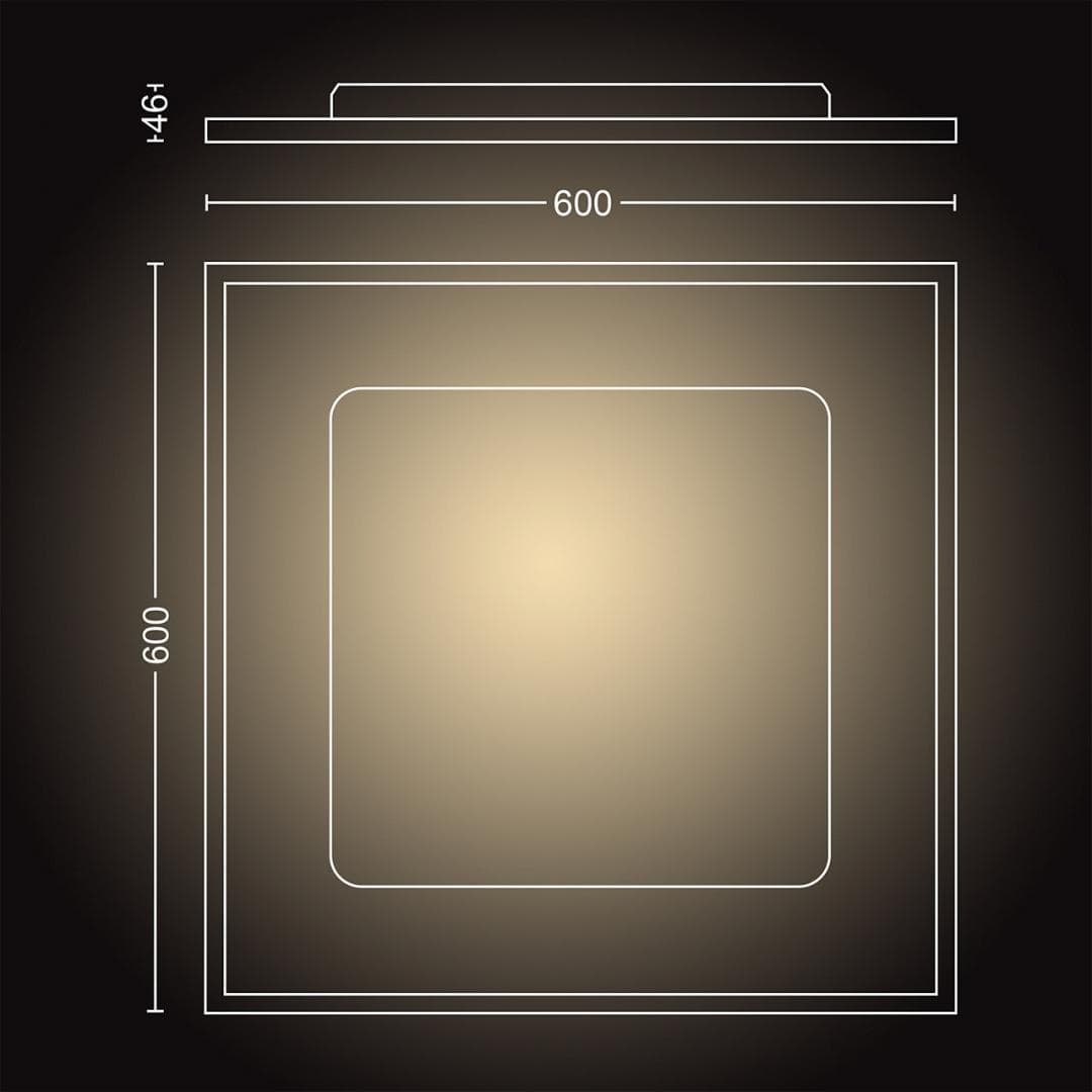 PLAFONIERA LED PHILIPS HUE 8718696175859 "000008718696175859" — miniatură