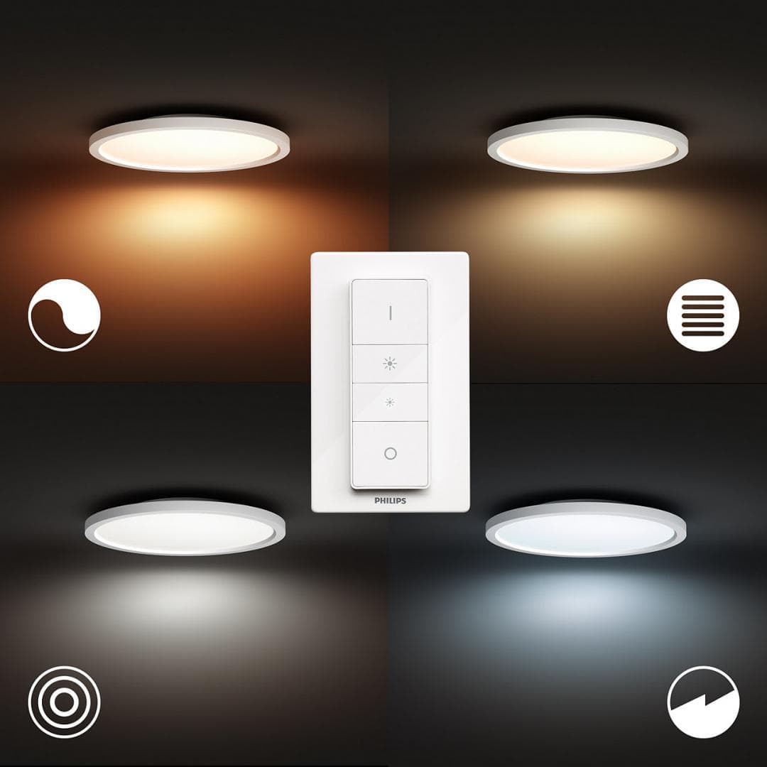PLAFONIERA LED PHILIPS HUE AURELLE "000008718696175873" — miniatură